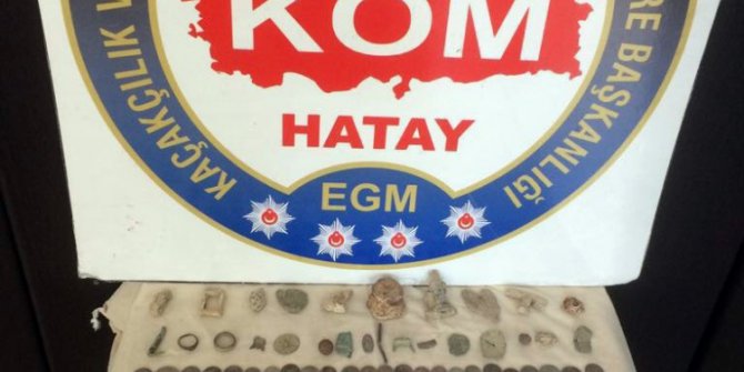Hatay’da tarihi eser operasyonu
