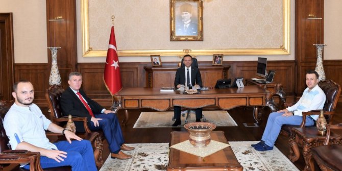 İHA’dan Kocaeli Valisi Aksoy’a ziyaret