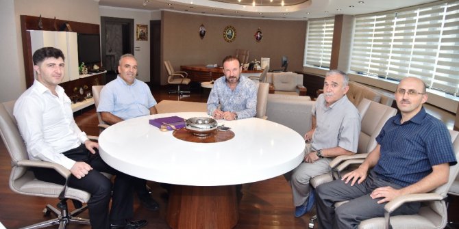 Başkan Doğan, Akçakent yönetimini ağırladı