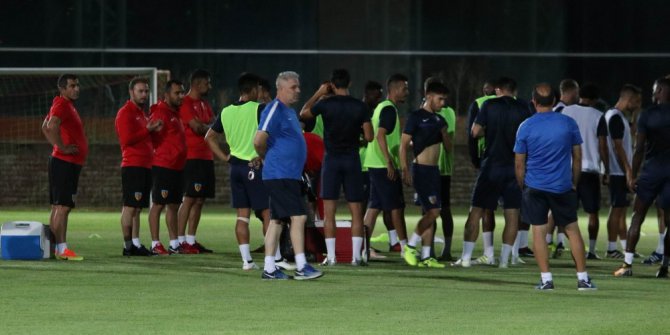 Kayserispor, Göztepe maçının hazırlıklarını sürdürdü