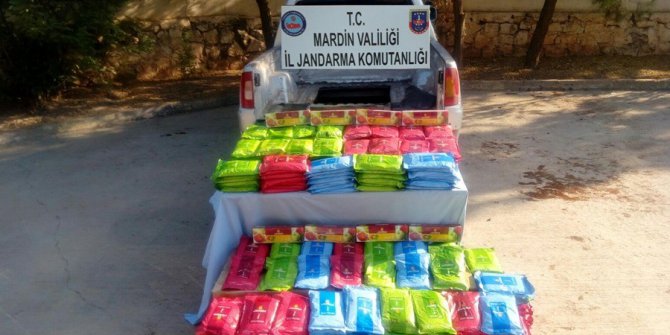 Mardin’de 665 kilogram kaçak tütün ele geçirildi