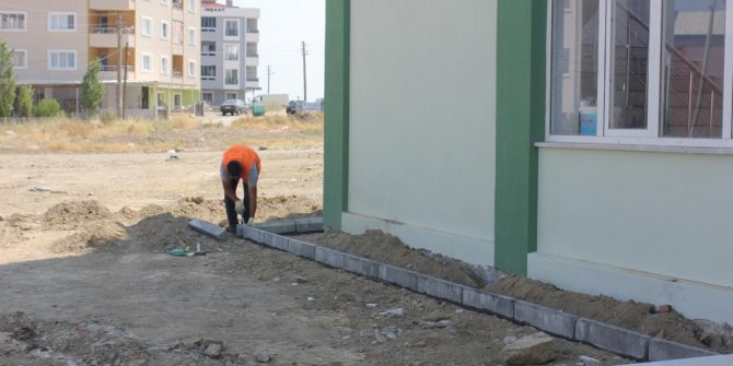 Muhammediye Camisinin çevre düzenlemesi belediyeden