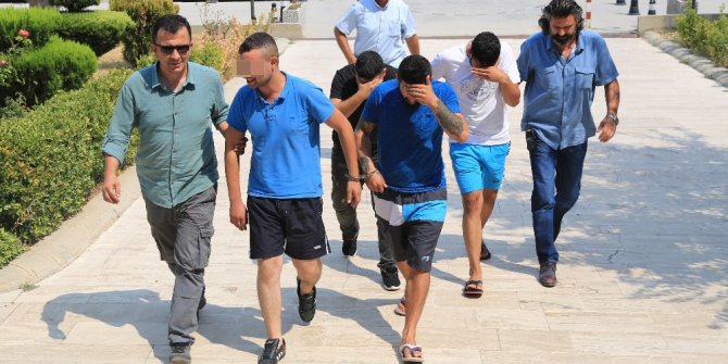Milas’ta yankesiciler tutuklandı