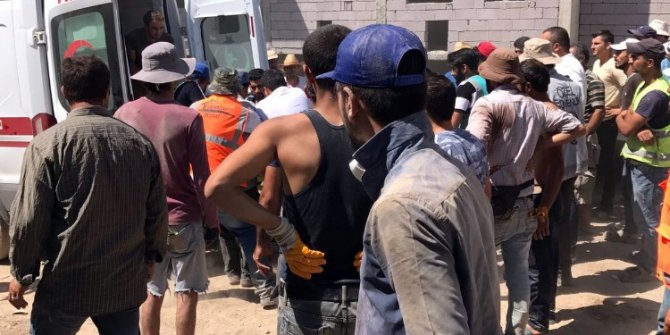 İnşaattan düşen işçi hayatını kaybetti