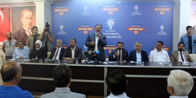 Bakan Veysel Eroğlu Adıyaman’da temaslarda bulundu