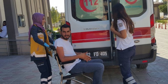 Minibüs şarampole yuvarlandı: 4 yaralı