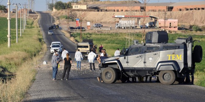 Sur’da yola tuzaklanan patlayıcı infilak etti