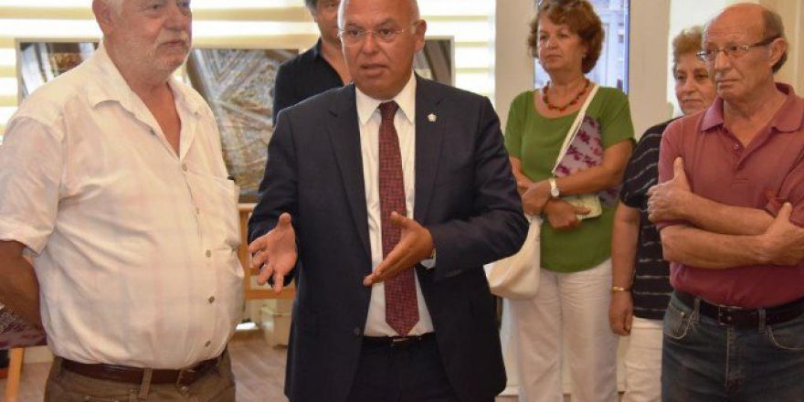 Başkan Eşkinat, “Perde Ve Perde Arkası” Resim Sergisi Açılışına Katıldı