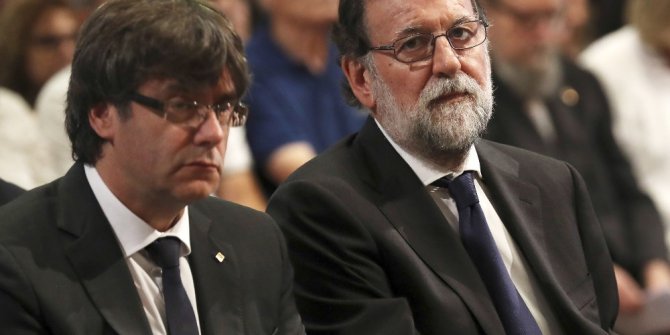 Barselona’da terör kurbanları için cenaze töreni