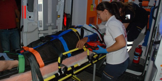 Çanakkale’de trafik kazası: 1 yaralı