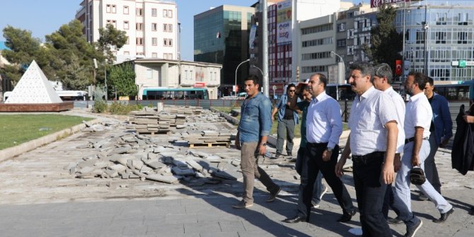 Büyükşehir, Rabia Meydanını yeniden düzenliyor