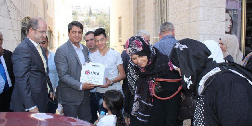 15 Temmuz Şehitleri İçin Filistin’de Kurban Kesildi