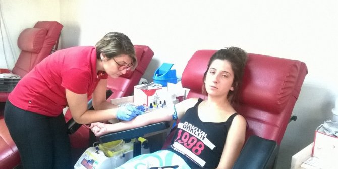 Aydın’da kan bağışı kampanyası sürüyor