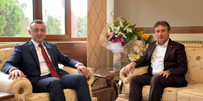 Başkan Demirci ve Vali Büyükakın bir araya geldi