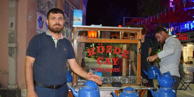 Nöbetçi çaycılara zabıta engeli