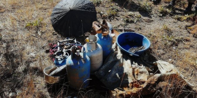 PKK’ya ait 2 sığınak imha edildi