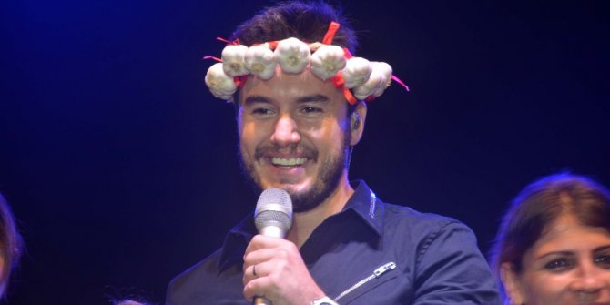 Mustafa Ceceli, Sarımsak Festivalini salladı