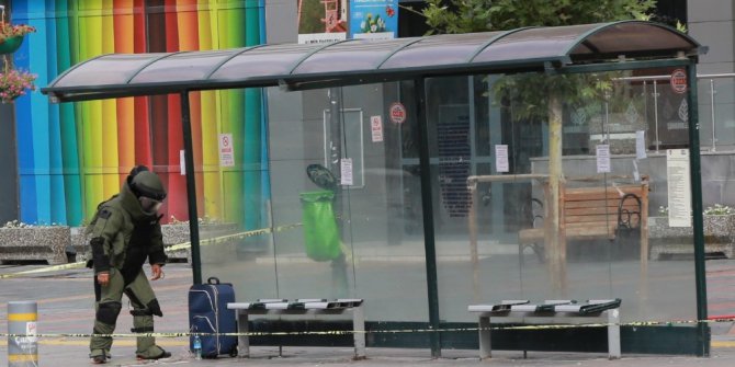 Başkent’te şüpheli valiz polisi alarma geçirdi