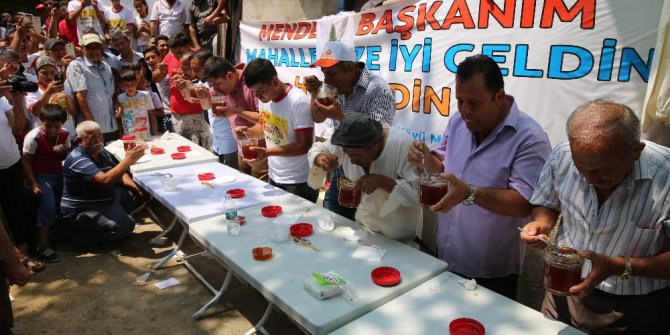 3 dakikada 2 Kilogram bal yedi, ’Bana mısın’ demedi