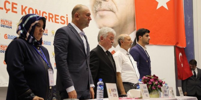 AK Parti Narman İlçe Başkanı Metin Okumuş, güven tazeledi