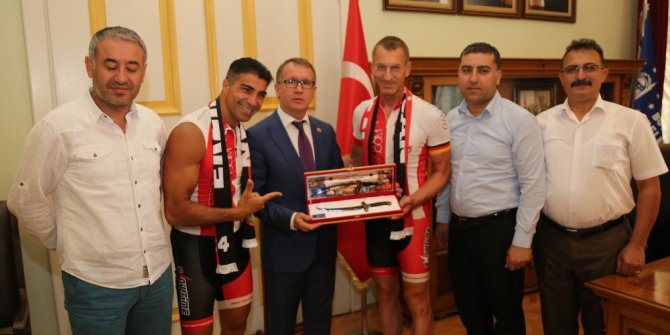 Türk-Alman dostluğu için pedal çeviriyorlar