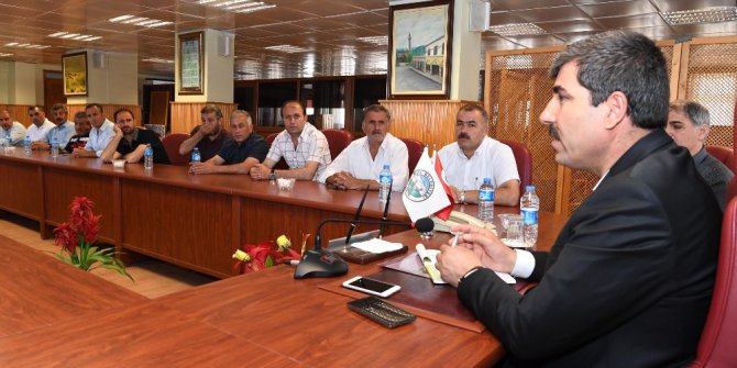 Başkan Asya, mahalle muhtarları ile bir araya geldi