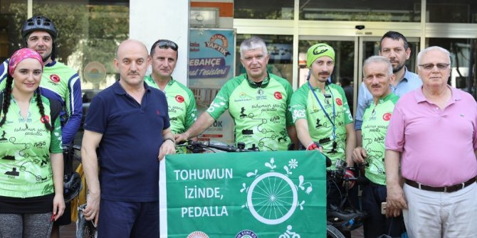 Organik tarım için 630 km pedal çevirecekler