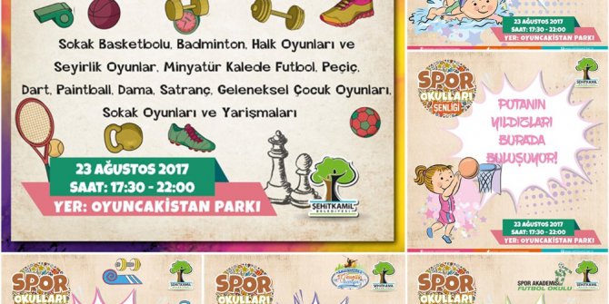 Şehitkamil’den Spor Şenliği