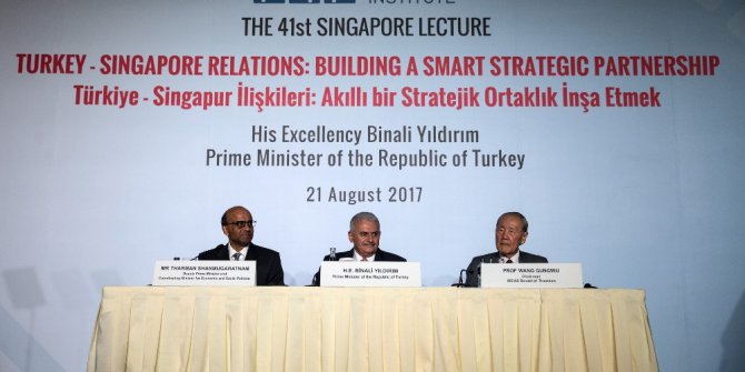 Başbakan Binali Yıldırım, “Singapore Lecture” konferansında