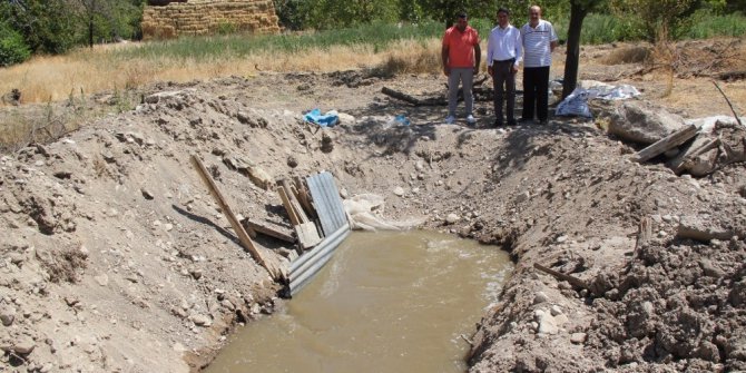 Malatya’da yaşanan sulama suyu sıkıntısı