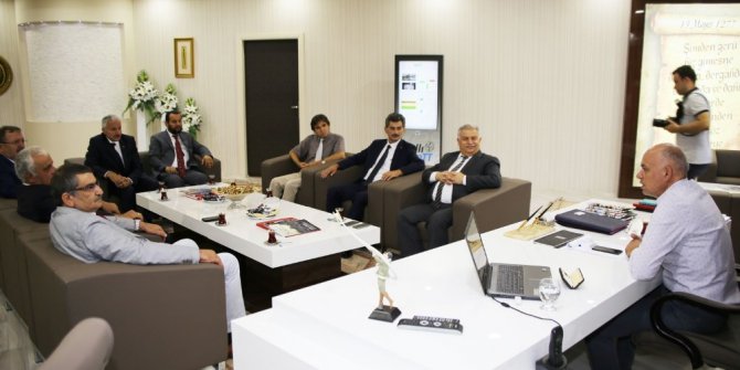 Türk Dili Heyetinden Başkan Çalışkan’a ziyaret