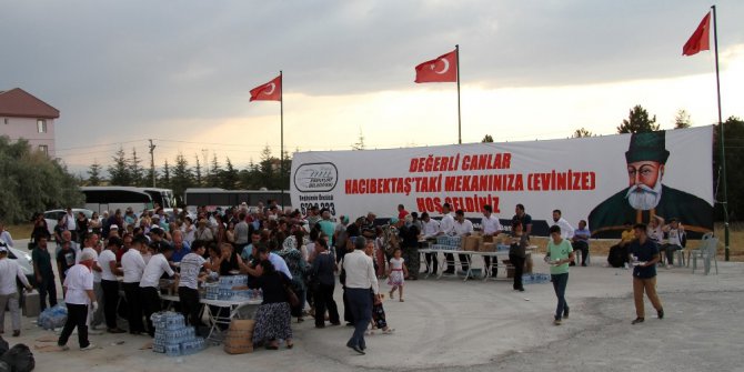 Esenyurtlu vatandaşlar Hacı Bektaş’a aktın etti