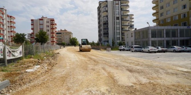 Petrol Caddesine bağlanan yollarda asfalt çalışması yapıldı