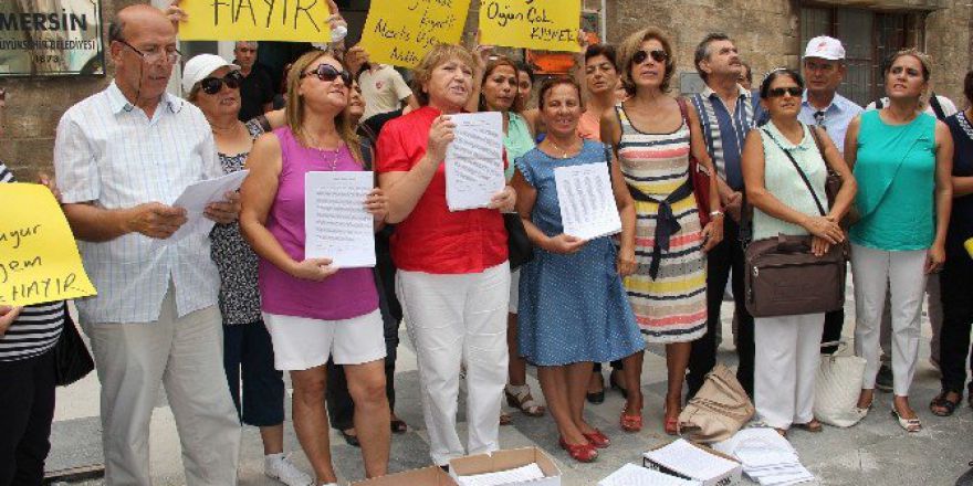 Mersin’de Nükleer Karşıtları, Meclis Komisyon Üyelerine 30 Bin Dilekçe Verdi