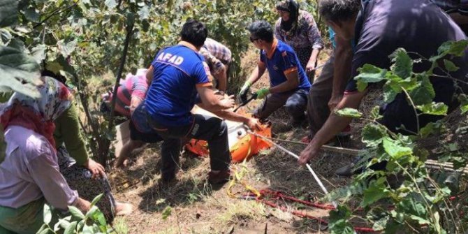AFAD’dan inek kurtarma operasyonu