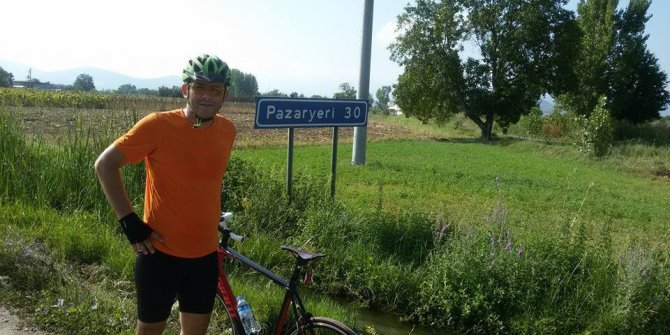 Bursa’dan Bilecik’e 82 kilometre pedal çevirdiler