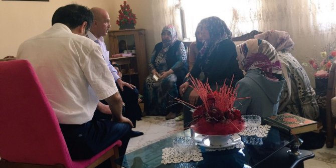 Cumhurbaşkanı Erdoğan acılı aileyi teselli etti