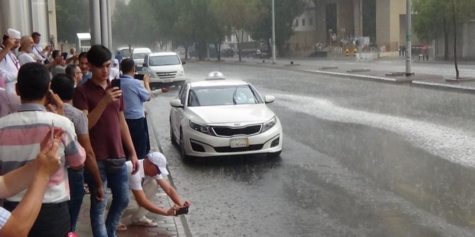 Milyonlarca hacı adayına yağmur ve dolu şoku