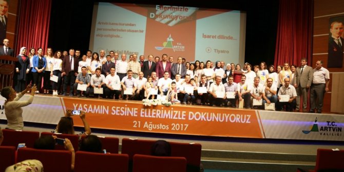 Artvin Valiliği sessizlerin sesi oldu