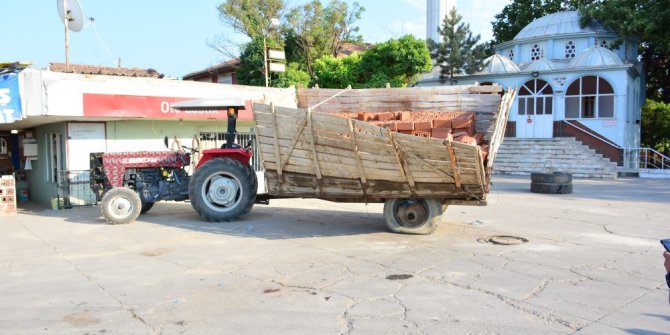 Lastik şişirirken canından oldu
