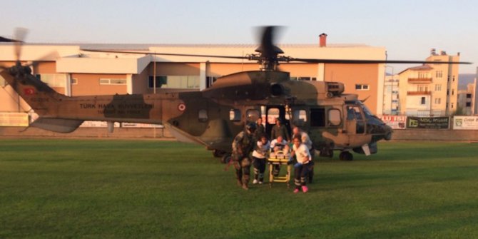 Kanyonda mahsur kalan kadın 5 saatlik çalışmayla kurtarıldı