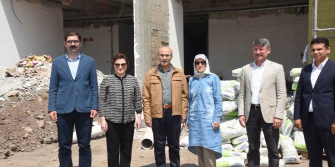 Vali Demirtaş, Aladağ’da incelemelerde bulundu