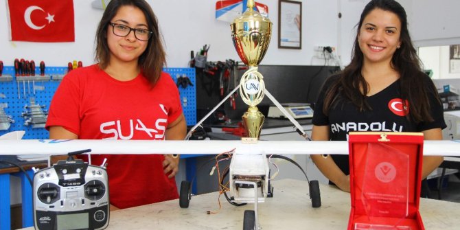 İnsansız hava araçlarına kadın eli değdi