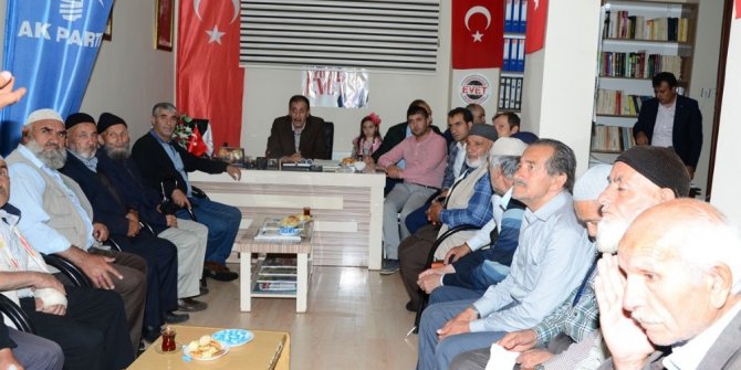 Belediye Başkanı Orhan Bulutlar, vatandaşla bir araya geldi