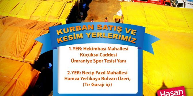Ümraniye Belediyesi Kurban Bayramı hazırlıklarını tamamladı