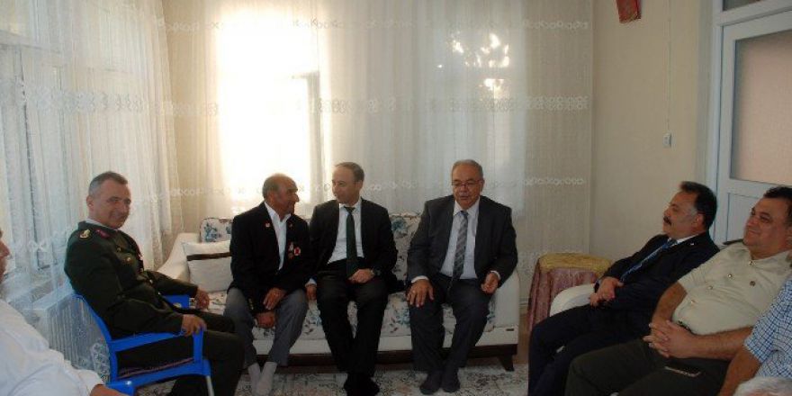 Vali Erin’den Gazilere Ziyaret