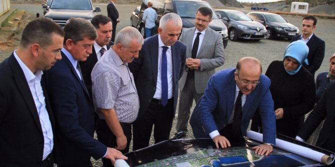 AK Parti Genel Başkan Yardımcısı Erol Kaya, Trabzon’daki yatırımları inceledi