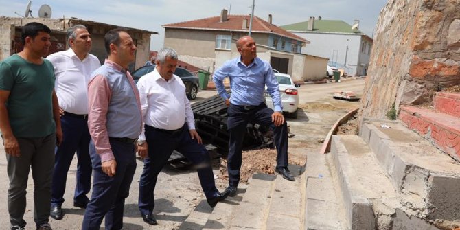 Başkan Baran Kışladüzü Mahallesi’nde incelemelerde bulundu