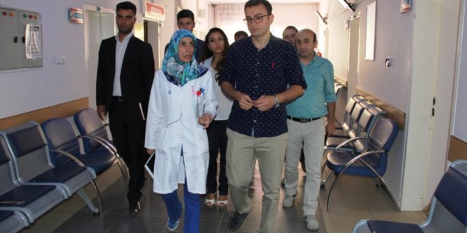 Halk Sağlığı Müdürü Gündüz, Bahçesaray’da