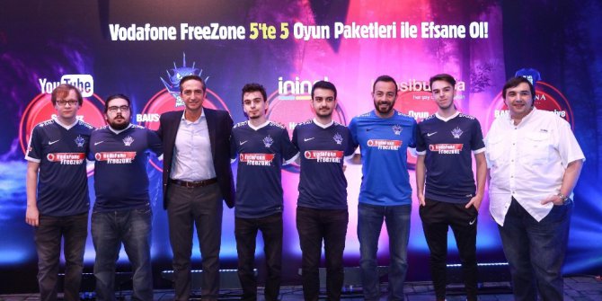 Vodafone’dan, espor pazarına 30 milyon TL değerinde destek